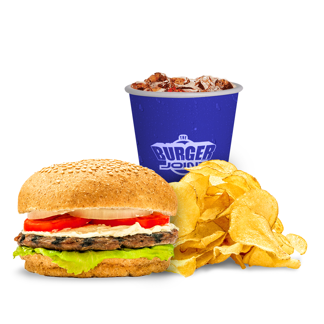 Cream Cheese & Garlic Burger - Value Meal